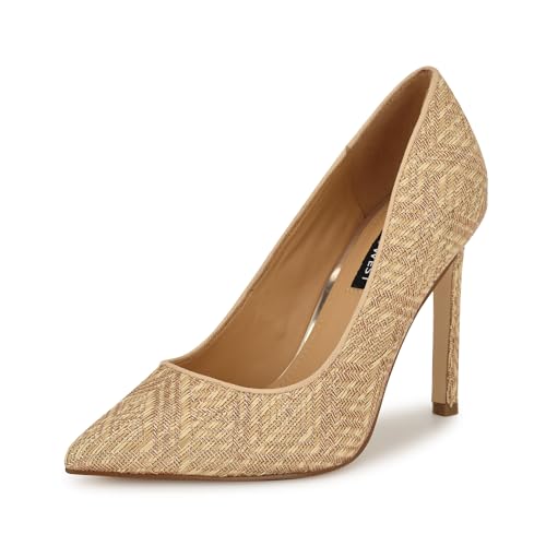 Nine West Women’s Tatiana Pump, Light Natural 114, 9