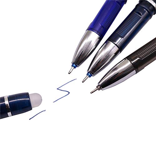 Ballpoint Pens - pcs Erasable Pen Blue Black Refill 0.5mm Tip Student School Quality Office Stationery Creative Writing Pen Gift Pen Promotion - by LA - 1 PCs - Thumbnail 6