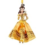 DISNEY 2016 SKETCHBOOK CHRISTMAS Ornament PRINCESS BELLE & LUMIERE NWT