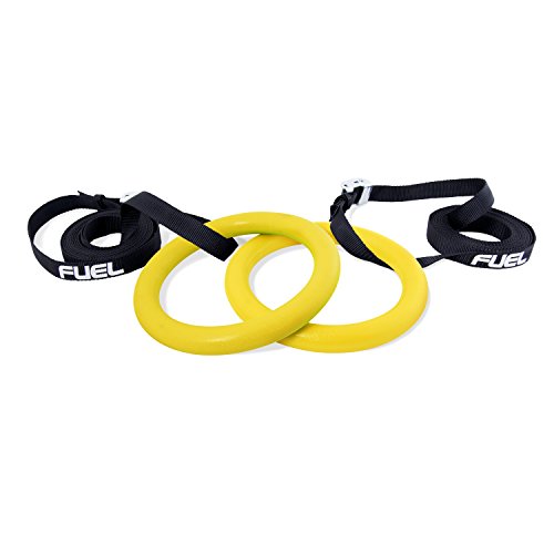 Fuel Pureformance Gymnastics Ring with Straps, Yellow
