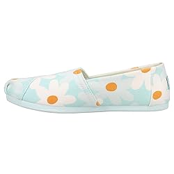 TOMS Womens Alpargata Floral Slip On Flats Casual