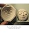 #0041 - Flexible FG Silicone Press Mold of a Doll Face Cab (Round Sun, Moon, Male or Female Character) - Handmade