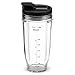 Nutri Ninja 24 oz. Tritan Cups with Sip & Seal Lids by NutriGear. Compatible with BL480, BL490, BL640, BL680 Auto IQ Series Blenders (Pack of 2)