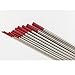 B.W.P 2% Thoriated Tungsten Electrodes Mixed 0.040