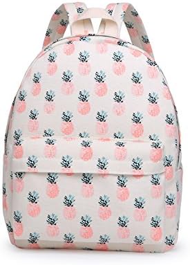 Backpacks School Bookbags For Girls | Mochilas De Mujer | Cute Daypacks College Travel Bags Women Fashion Floral Galaxy Pineapple Bag (Pineapple 4)