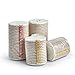 Elastic Bandage Wrap – 4 Pack Premium Elastic Bandages with Velcro Closure | 2 Rolls of Each Size (2 Inch x 4.6 Meter & 3 Inch x 4.6 Meter), Compression Bandage for Wrist & Foot Sprains