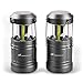 LED Camping Lantern Lights Collapsible - Moobibear 500lm COB Technology LED Storm & Power Outage Lantern Battery Powered with Magnetic Base for Night, Fishing, Hiking, Emergencies, 2 Pack primary