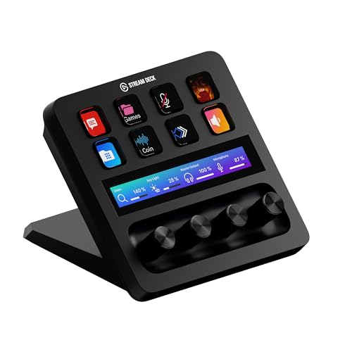 Elgato Stream Deck +, Audiomixer und Studio-Controller