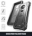 Moto G7 Play Rugged Case, Moto G7 Optimo, Poetic Full-Body Dual-Layer Shockproof Protective Kickstand Cover, Built-in-Screen Protector, Revolution, DO NOT FIT Moto G7 Or Moto G7 Power, Black