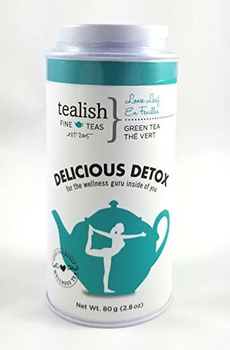 Tealish Delicious Detox Tea 2.8 oz Tin