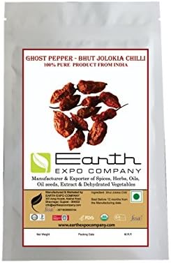 GHOST PEPPER PODS/ BHUT JOLOKIA PODS - 2 OZ