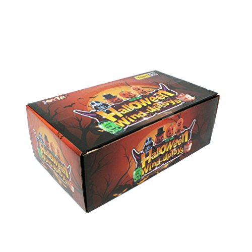 JOYIN 12 PCS Halloween Wind Up Toy Assortments for Halloween Party