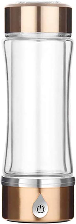 HEN'GMF Rich Hydrogen Water Generator, Anti-Aging Antioxidant, Electrolyzed Anion, Water Ion Ionizer Generator, Health Care Bottle, USB Rechargeable, Hydrogen-Rich Water Cup.