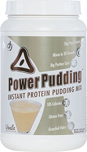 Body Nutrition Power Pudding Vanilla Caramel Instant Protein Pudding Mix 2.75 LB