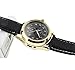 Lansheng Men Digital USB Watch Lighter Golden Metal Frame (Black Dial, Black Band)