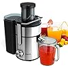 Juicer-Bagotte-Upgraded-800W-23500Rmin-MAX-Speed-Large-Juicer-Machine-85mm-Wide-Mouth-for-Whole-Fruit-and-Vegetable-Dual-Speed-Setting-Easy-to-Clean Juicer, Bagotte Upgraded 800W 23500R/min MAX Speed Large Juicer Machine, 85mm Wide Mouth for Whole Fruit and Vegetable, Dual Speed Setting, Easy to Clean