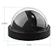 DEFEWAY Dummy Fake Security Surveillance Dome Camera with Flashing Red LED Light, Wireless Simulated Cameras for Home Security