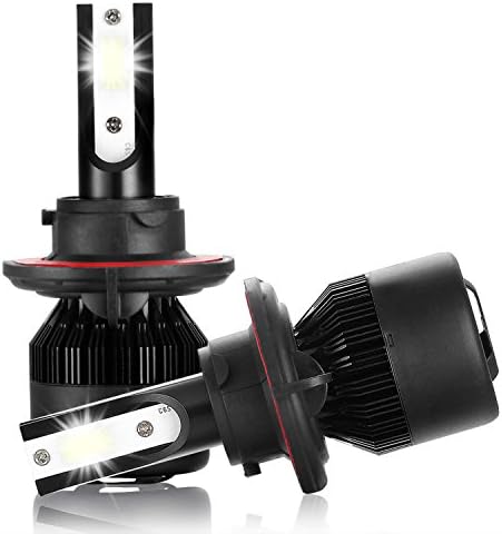 Frayagresa Automotive LED Headlight Bulbs-Automobile LED All-in-one Conversion Kits-72W/7,600LM/6,000K-1Yr Warranty(H13)