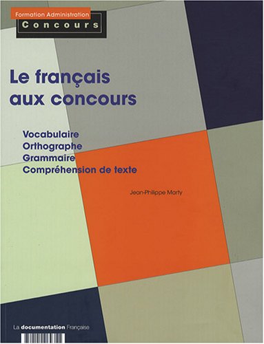 Le  français aux concours