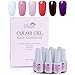 Gel Nail Polish Set Varnish Nail Kit LED UV Gel Polish Soak Off Gel Polish 6PCS by Ukiyo