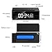 Hidden Camera Alarm Clock Spy Camera WiFi Cameras Wireless Mini Nanny Cam Motion Detection Home Surveillance Security Super Night Vision Temperature Display