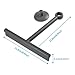O-KIS Window & Shower Squeegee Ideal for Window/Shower Door Glass/Car Windshield/Bathroom Mirrors with Non-Slip Handle and Suction Cup Hooks Holder, Set of 2