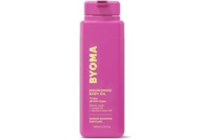 BYOMA Nourishing Body Oil - For All Skin Types - Lightweight, Fast-Absorbing Body Oil with Jojoba & Seabuckthorn - Hydrates, Brightens & Restores Skin Barrier - 6.76 fl oz