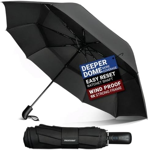 Amazon.com: DAVEK SOLO UMBRELLA (Classic Black) - Quality