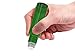 Nylea 8 Pack - Essential Oil Roller Bottles [PLASTIC ROLLER] 10ml Refillable Glass Color Roll On for Fragrance Essential Oil - Metal Chrome Roller Ball - 10 ml 1/3 oz (Green)