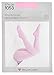 Soft and Opaque Microfiber Tights - Light Pink - M/L