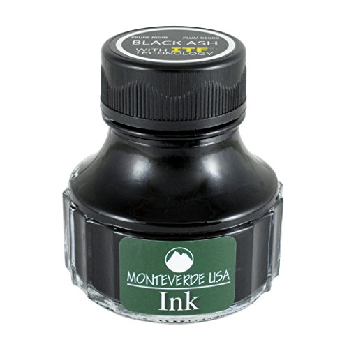 UPC 080333904305, Monteverde USA Ink with ITF Technology, 90 ml Black Ash (G308BK)