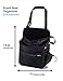 Think Clean Car Front Seat Organizer (Black -13.8 x 11.5 inches) Mid-Sized Auto Storage for Files, Laptop, Table and Cell Phone. Heavy-Duty Strap and Secure Buckle