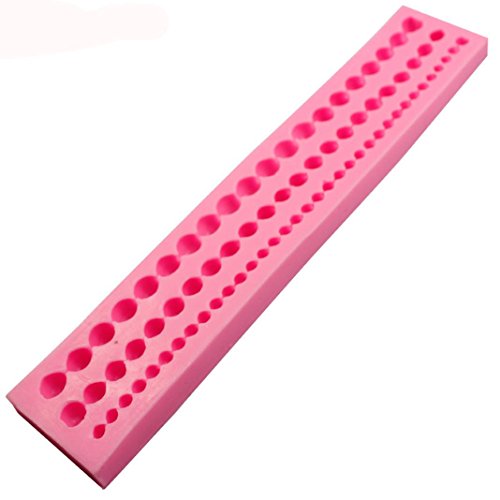 Miklan DIY Bakeware Of Cake Pearl String Paste Bead Clay Mold Fondant Cake Silicone Tool Decor - Thumbnail 3