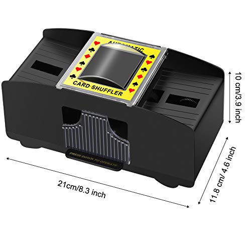 Automatic Card Shuffler Battery Operated 2 Deck Automatic Playing Card