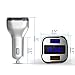 Quick Charge Car Charger, 24W 5A Fast Dual USB Charger Adapter With Voltage Meter Monitor Ammeter Current Tester for IPhone X,8,7,7 Plus,6 Plus,Ipad Nexus LG HTC SONY Samsung Galaxy S6 S7 S8 Edge