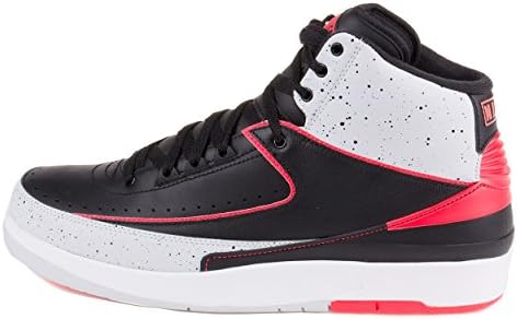 Nike Men's Air Jordan 2 Retro Hi Top Basketball Synthetic/Fabric Sneakers