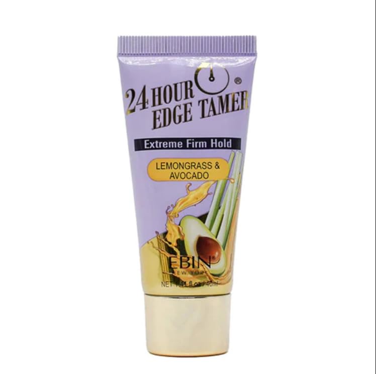 EBIN 24 Hour Extreme Firm Hold Edge Tamer Gel (1.41oz/40ml) - Lemongrass & Avocado