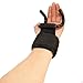 Wellsem Weight Lifting Hooks Wrist Wraps Power Training Gym Grips Straps for Grip Assist During Deadlifts, Rows, Pulldowns, and Shrugs (1 Pair)