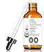 Organic HEMP SEED OIL Facial Moisturizer by Renewalize in LARGE 4 OZ. DARK GLASS BOTTLE | 100% Pure Cold Pressed and Unrefined | Great Daily Skin Moisturizer for Acne Prone Skin , Will Not Clog Pores