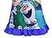 WNQY Little Girls Princess Anna Pajamas Toddler Nightgown Dress (Dark Blue,120/4-5Y)