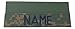 Customized Name Tape with Fastener, ACU Multicam OCP Black ABU OD Green Desert AirControl, with Fastener - Army Air Force Marines Police (with Fastener)