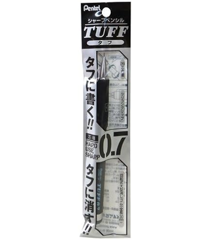 Amazon.com : Pentel Mechanical Pencil, Tuff, 0.7mm, Black (XQE7-A