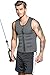NonEcho Men Sauna Vest Hot Sweat Waist Trainer Corset Neoprene Tank Top Shapewear Slimming Shirt Workout Suit