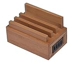 Quality RAVPower 4-Port USB Charger - Charging Station for Home, Office,Bedside, Nightstand, ... - Charging Dock Universal Fast-charging Multi-port USB - Charger for Android, Apple, iPhone, Tablet