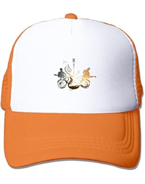 Cool Music Unisex Mesh Hat Adjustable Sports Baseball Cap