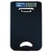 Saunders DeskMate II with Calculator 00534 Plastic Storage Clipboard - Black, Letter Size, 10 in. x 16 in. Document Holder with Internal Storage