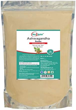 Ashwagandha Powder - 1 kg by way2herbal