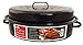 Euro-Ware Oval Carbon Steel Non-Stick Enamel Roaster with Cover, X-Large/22-25 lb, Black