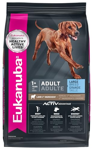 Eukanuba Adult Large Breed Lamb 1st Ingredient Dry Dog Food, 30 lb Bag
