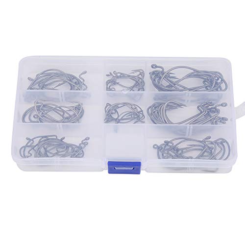 Leftwei 130,5 g Hakenspitze 19 x 10 x 2 cm hoher Kohlenstoffstahl 8 Optionen Langlebiger Angelhaken, Metall-Angelhaken… – Bild 8